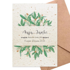 cvetajuće pozivnice za venčanje