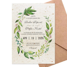cvetajuće pozivnice za venčanje