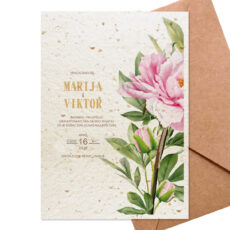 cvetajuće pozivnice za venčanje